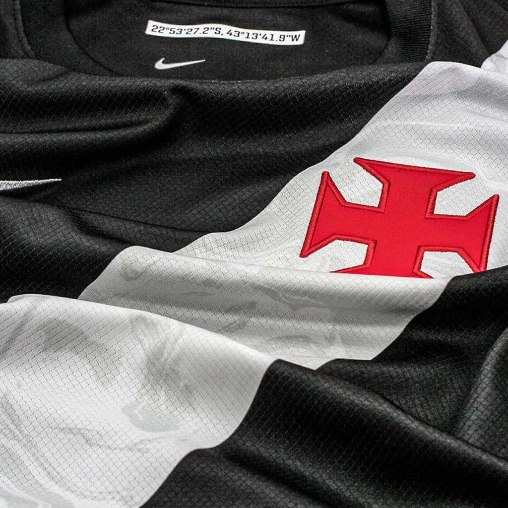 Camisa Vasco Home 26/27 - Torcedor Nike Masculina - Preta