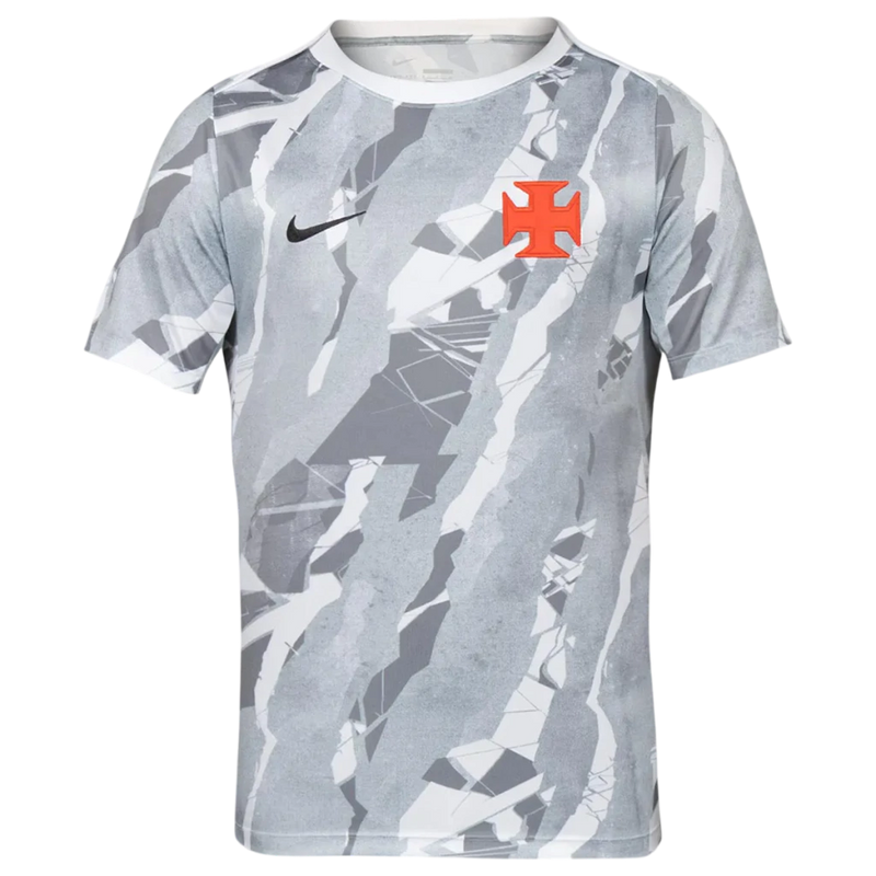 Camisa Vasco 26/27 Pré Jogo - Torcedor Nike Masculina - Cinza